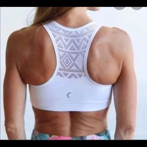 COPY - ZYIA white large bomber bra